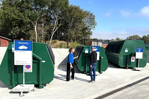 Formålet med ressourcepladsen er at skabe bedre rammer for affaldssortering. 